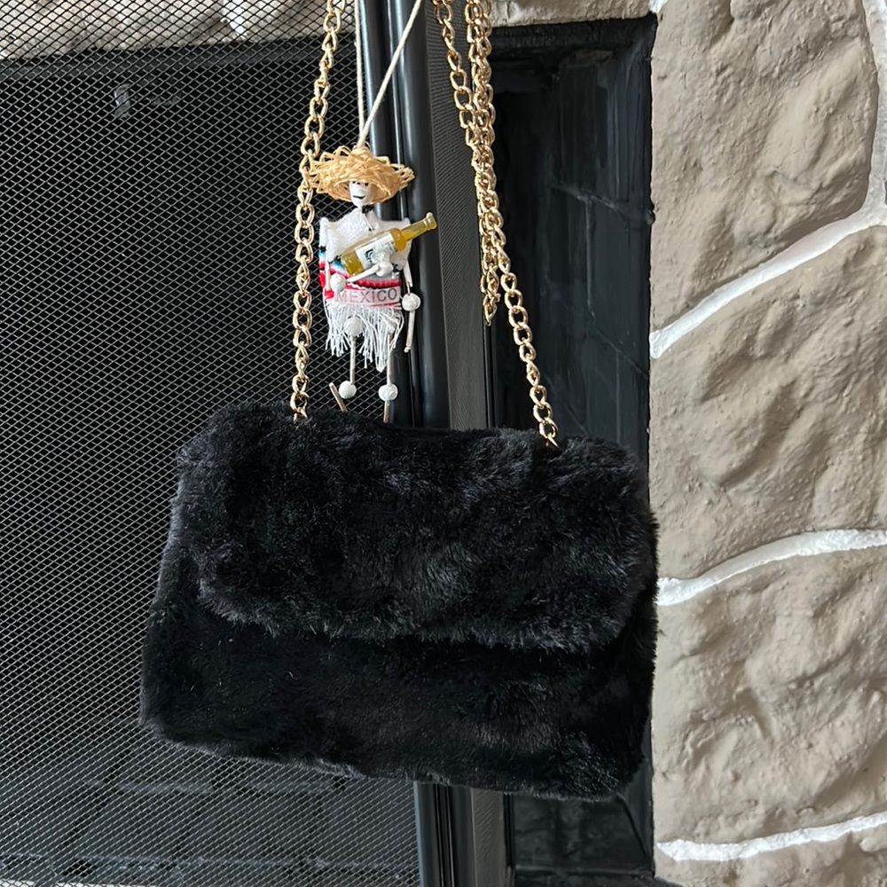 Fuzzy purse